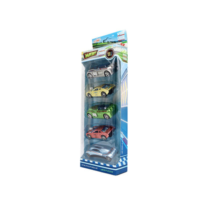Speed Chase Free Wheel Metal Car Set
