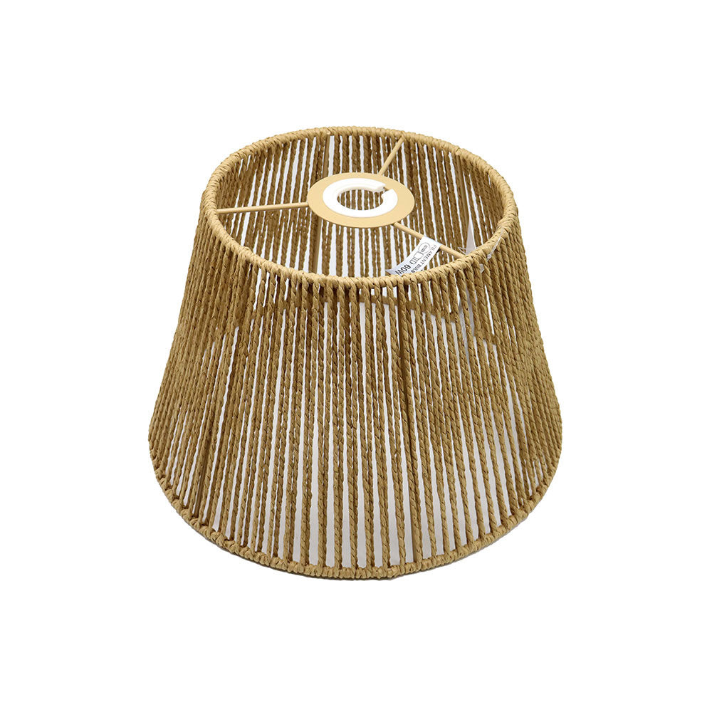 Woven Paper String Ceiling Lamp Shade 28Cm X 18Cm