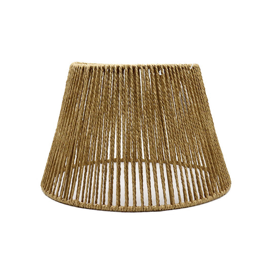 Woven Paper String Ceiling Lamp Shade 28Cm X 18Cm