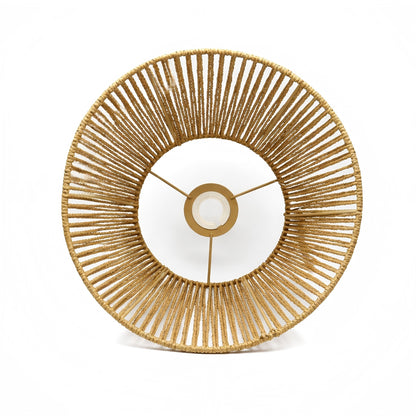 Woven Paper String Ceiling Lamp Shade 28Cm X 18Cm