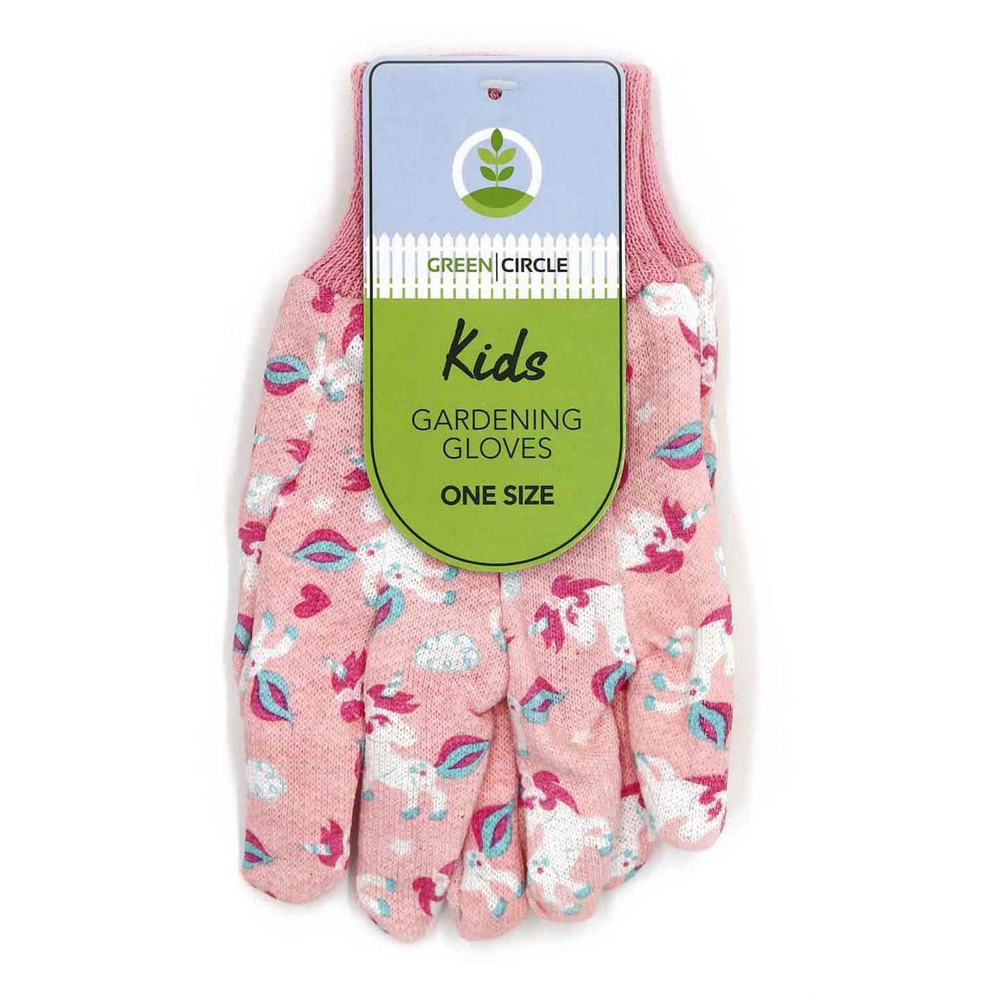 Kids Garden Gloves Pink&Yellow