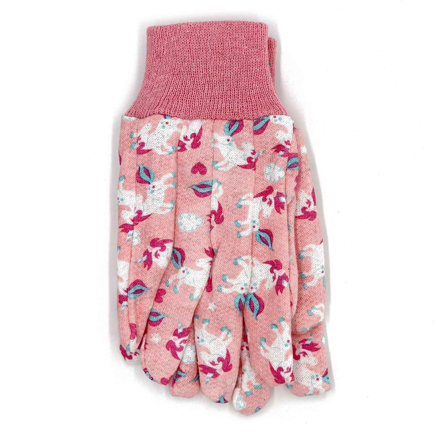 Kids Garden Gloves Pink&Yellow