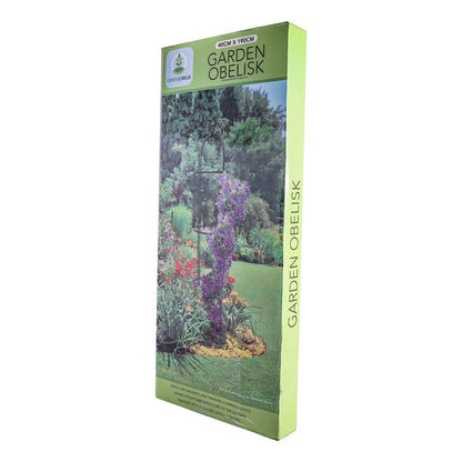 Metal Garden Obelisk Climbing Plant Steel Frame 40cmx190cm