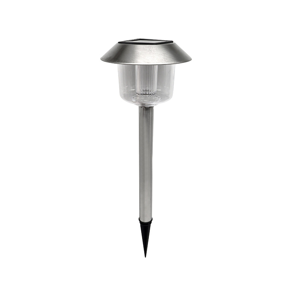 5PK Solar Powered LED Stainless Steel Garden Lights