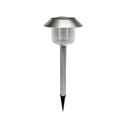 5PK Solar Powered LED Stainless Steel Garden Lights