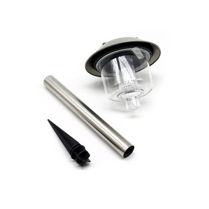 5PK Solar Powered LED Stainless Steel Garden Lights
