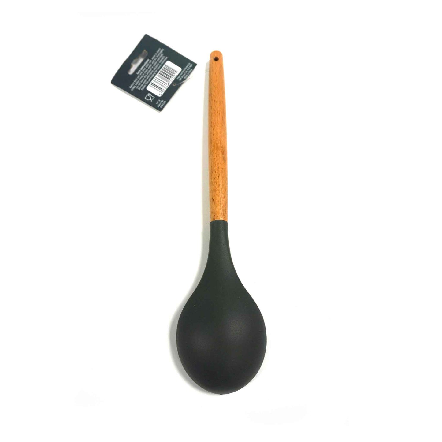 Silicone & Wood Spoon