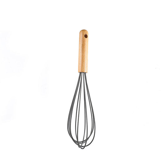 Silicone & Wood Whisk
