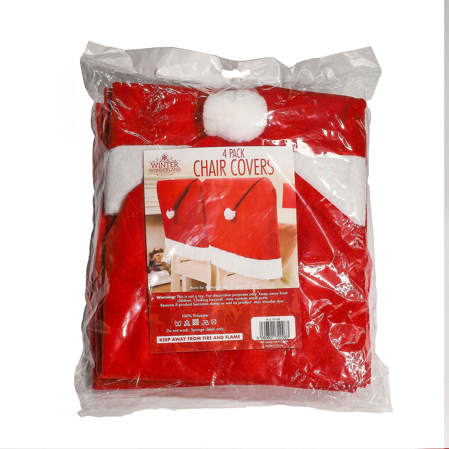 Xmas Chair Covers 4PK