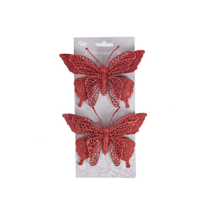 Glitter Decorative Clips 2PK
