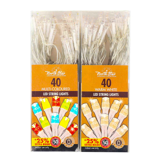 40+20% Extra Free Burble LED String Lights