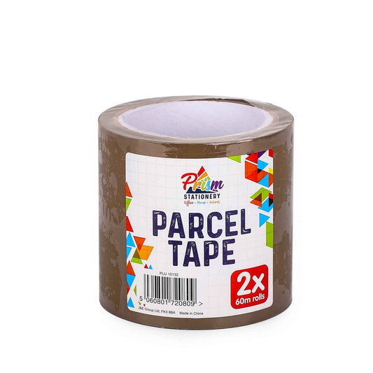 Parcel Tape 2PK 60M Rolls