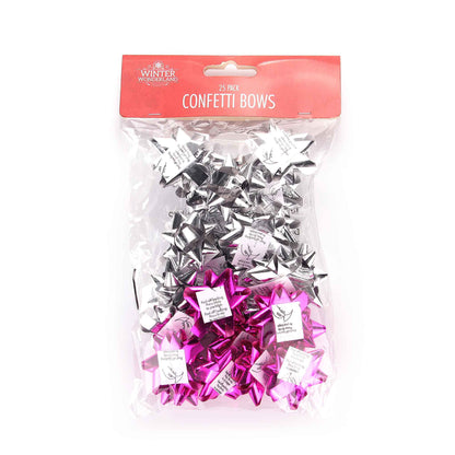 Confetti Bows 25PK