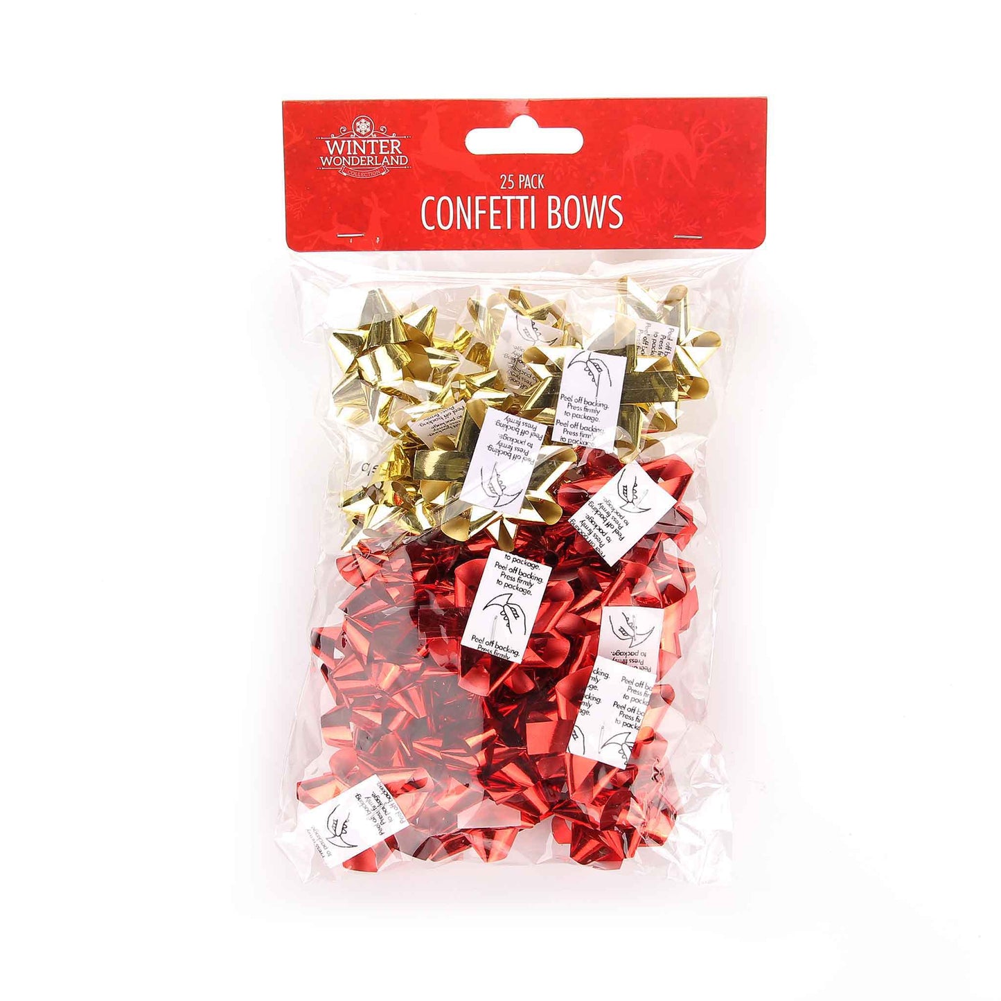 Confetti Bows 25PK