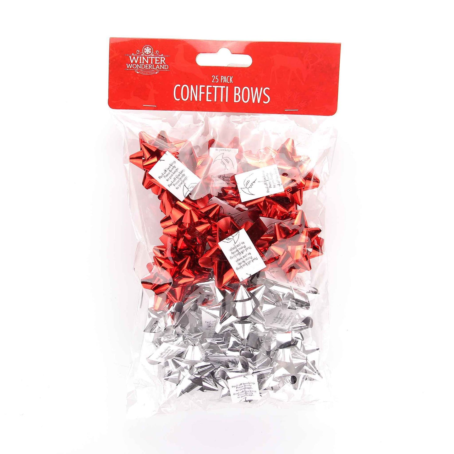 Confetti Bows 25PK