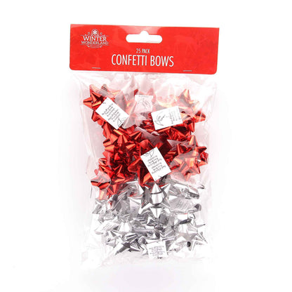 Confetti Bows 25PK