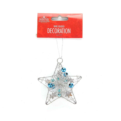 Wire Glitter Bead Decoration