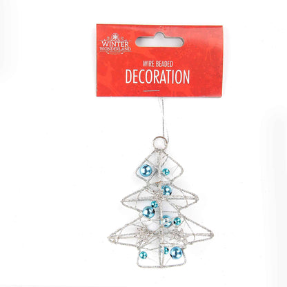 Wire Glitter Bead Decoration