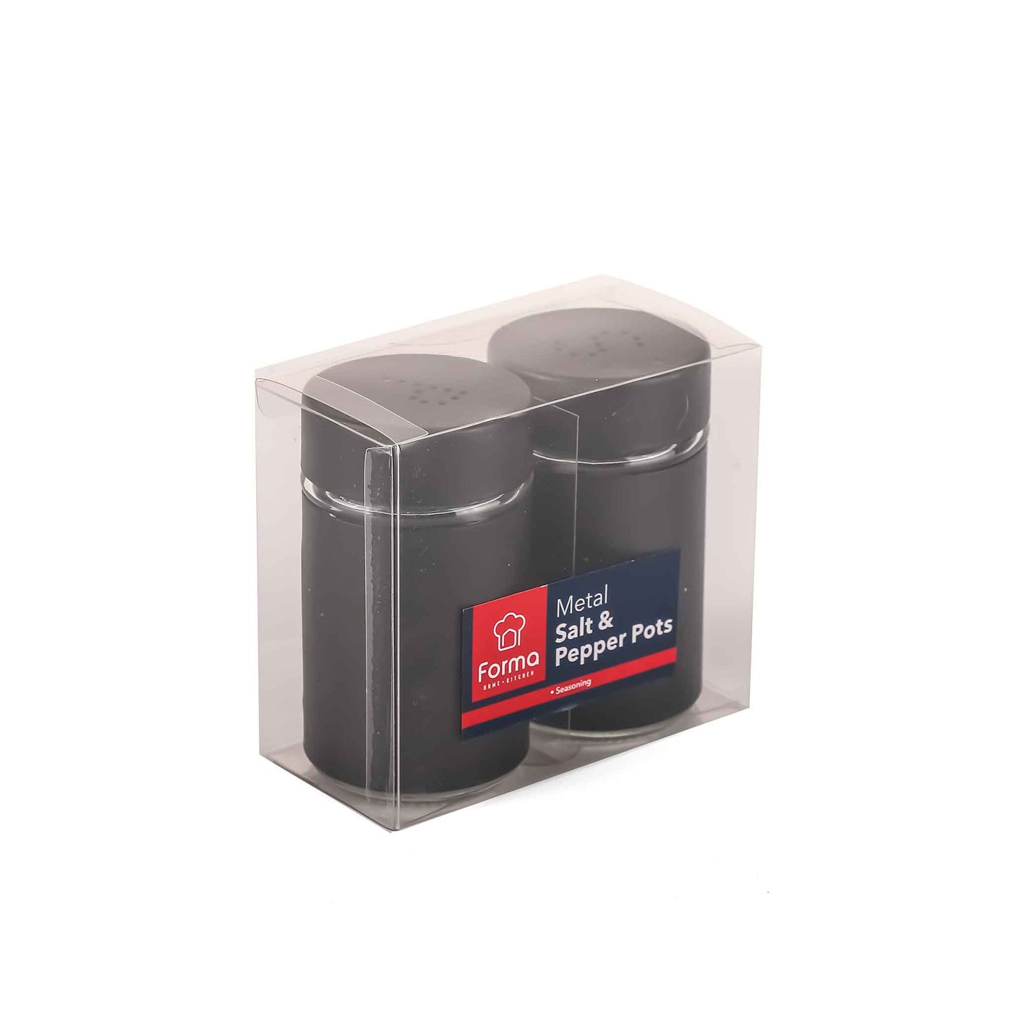 Metal Salt & Pepper Pots Assorted