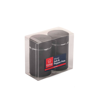 Metal Salt & Pepper Pots Assorted