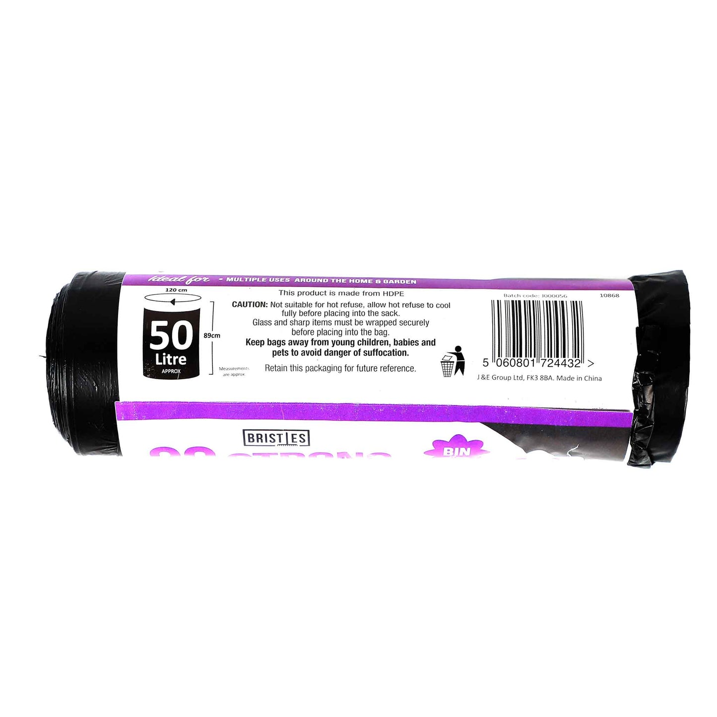 Strong Refuse Sack 50L x 3PK