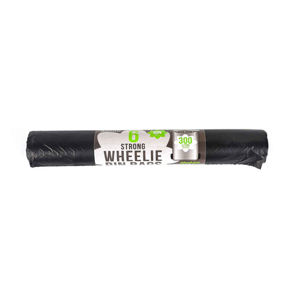 Wheelie Bin Bag 300L 6S x 3PK