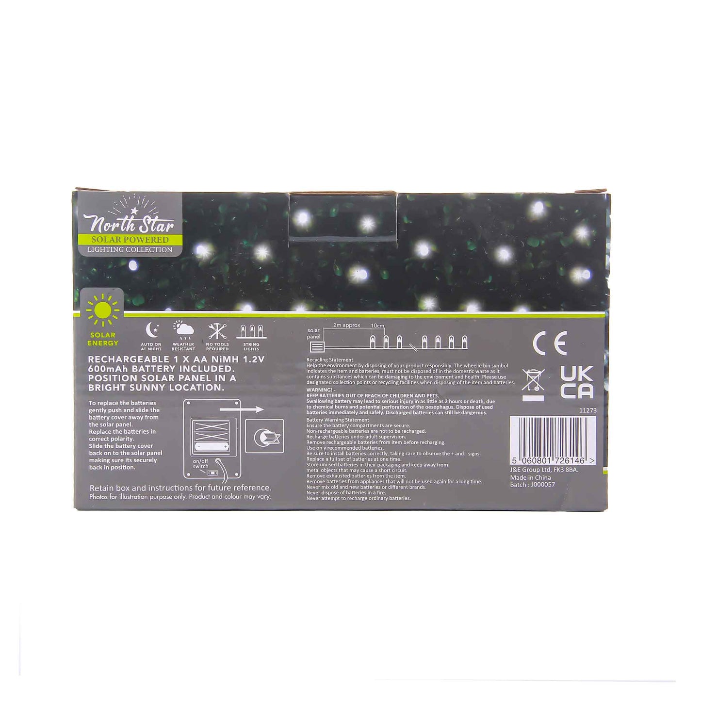 Fairy Lights White LED 135