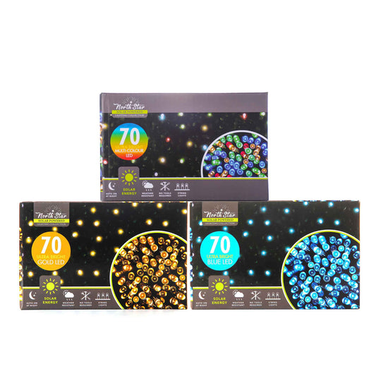 70 Fairy Lights LED Coloured