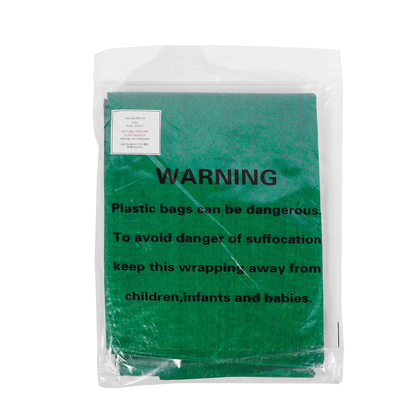 Tarpaulin (6ftx8ft)-Green