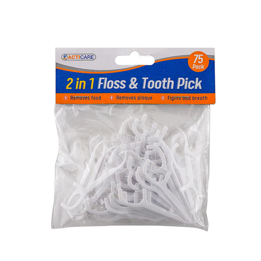 Floss & Tooth Picks 75PK