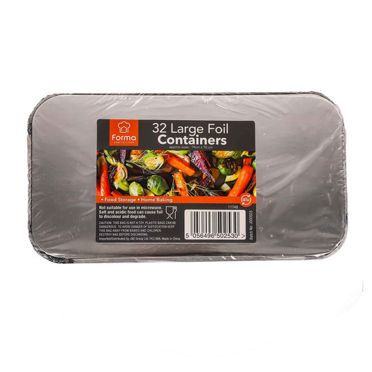 Large Foil Containers 32PK