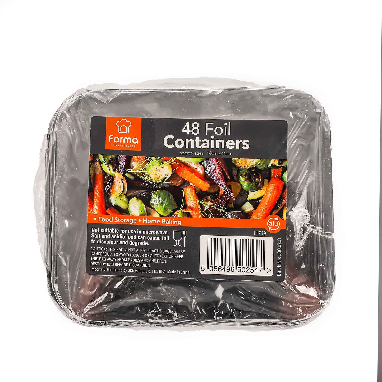 Foil Containers 48PK