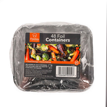 Foil Containers 48PK