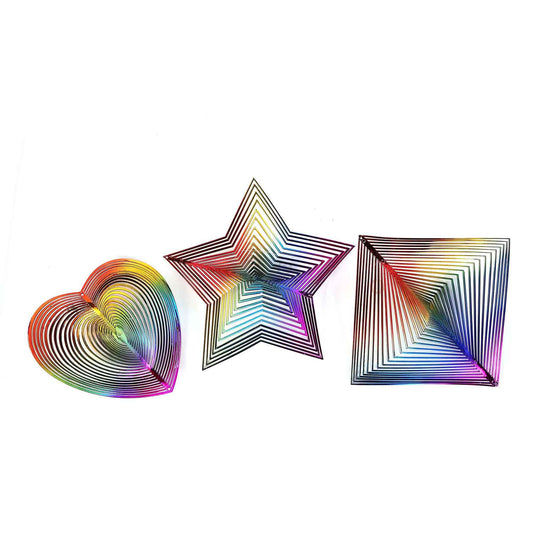 3D Suncatchers Multicoloured