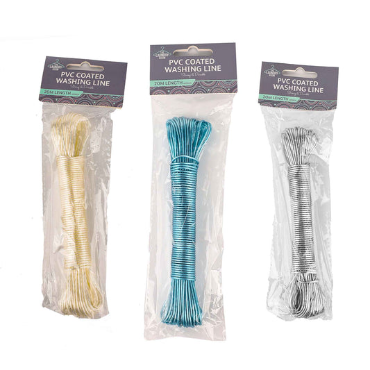 PVC Coated Washing Line 20M