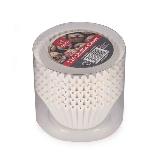Muffin Case 125PK Plain