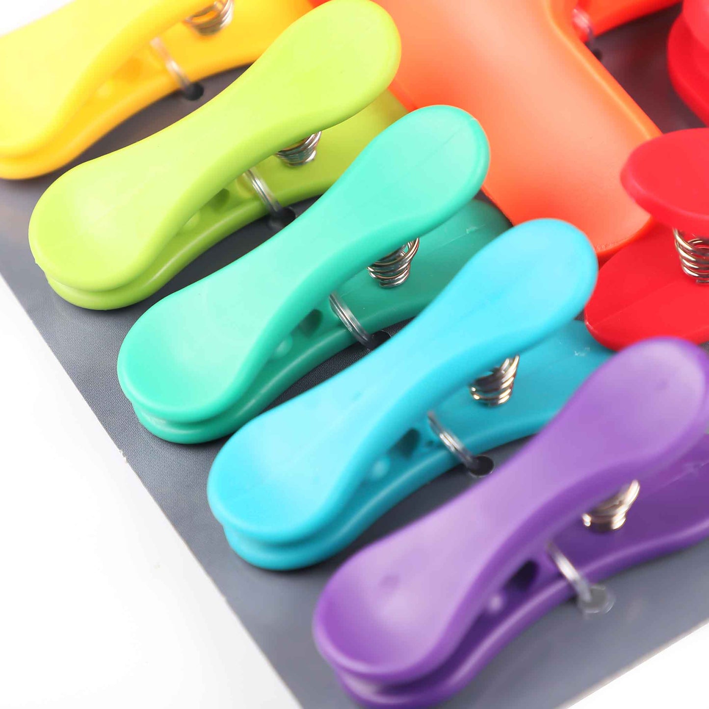 Rainbow Clips 8Pk