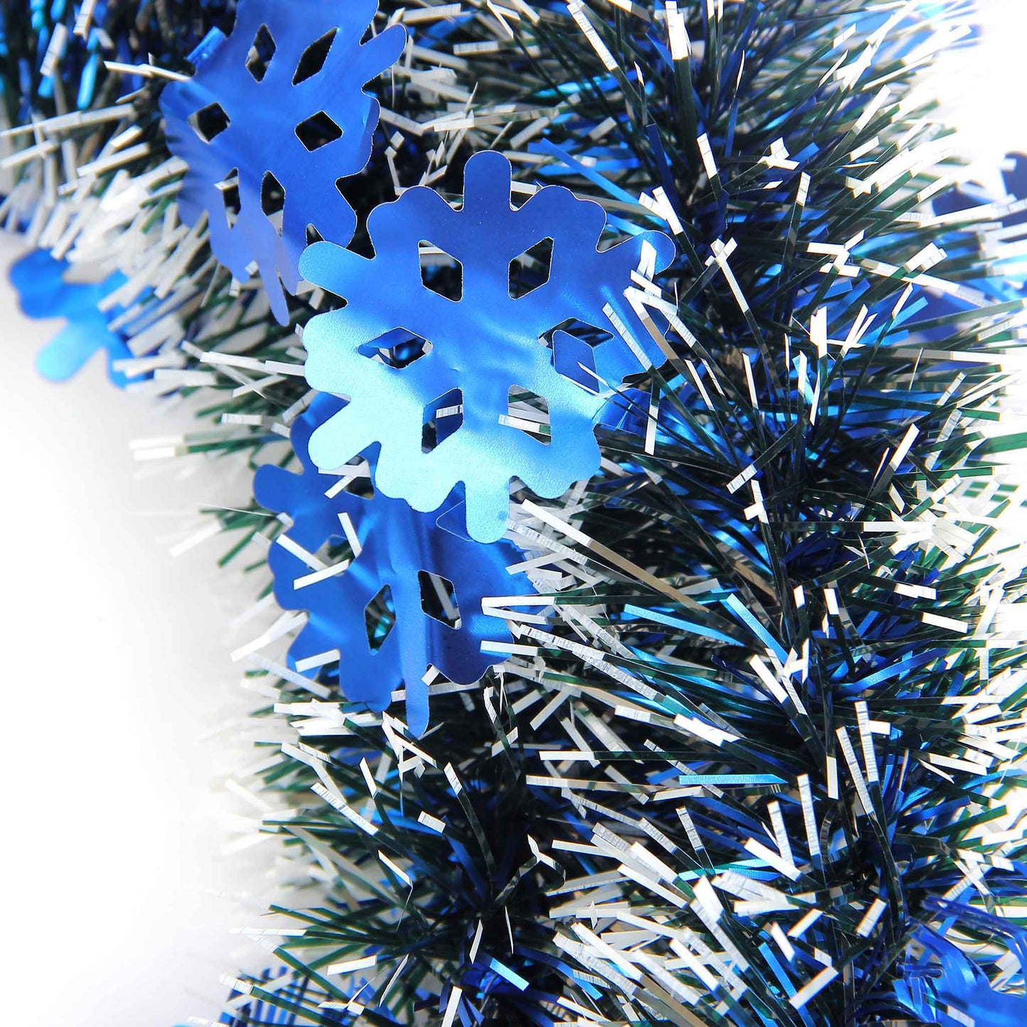 Snowflake Tinsel 2M