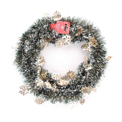 Snowflake Tinsel 2M