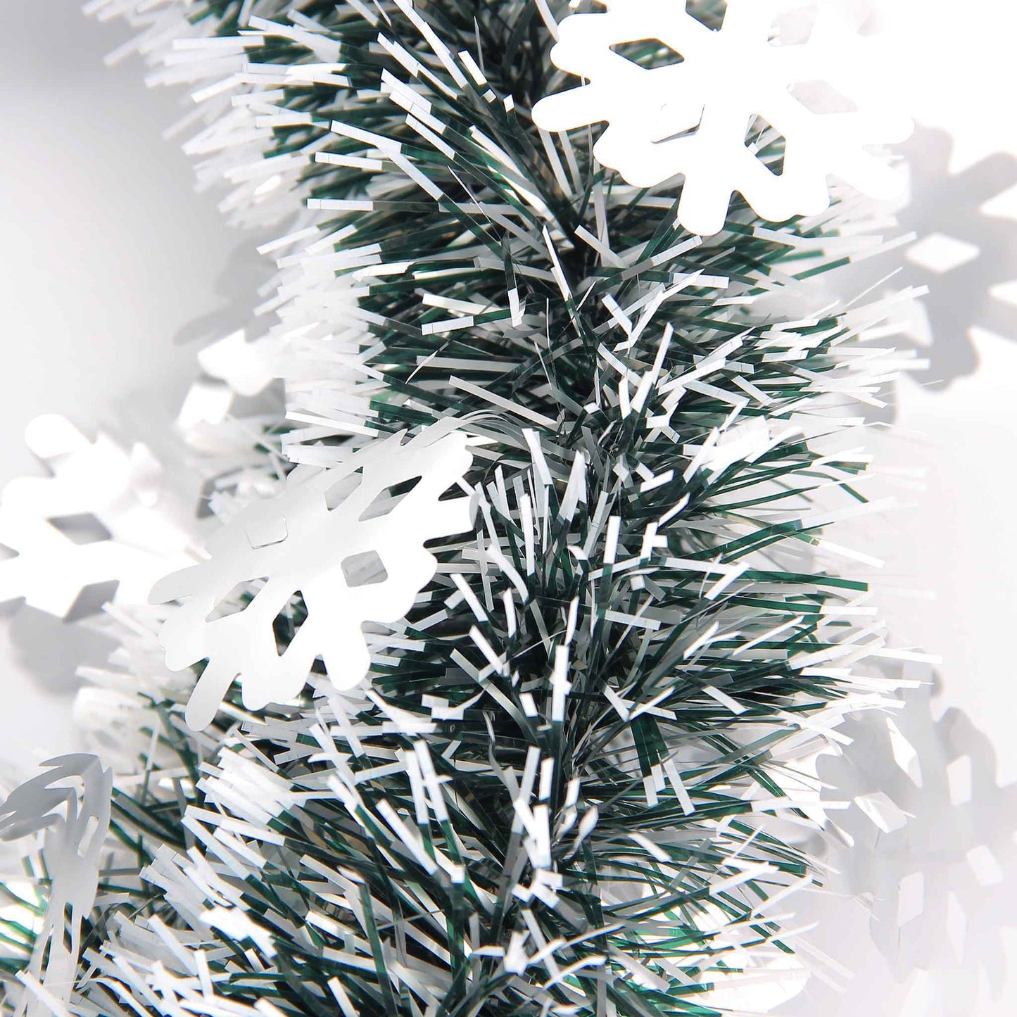 Snowflake Tinsel 2M