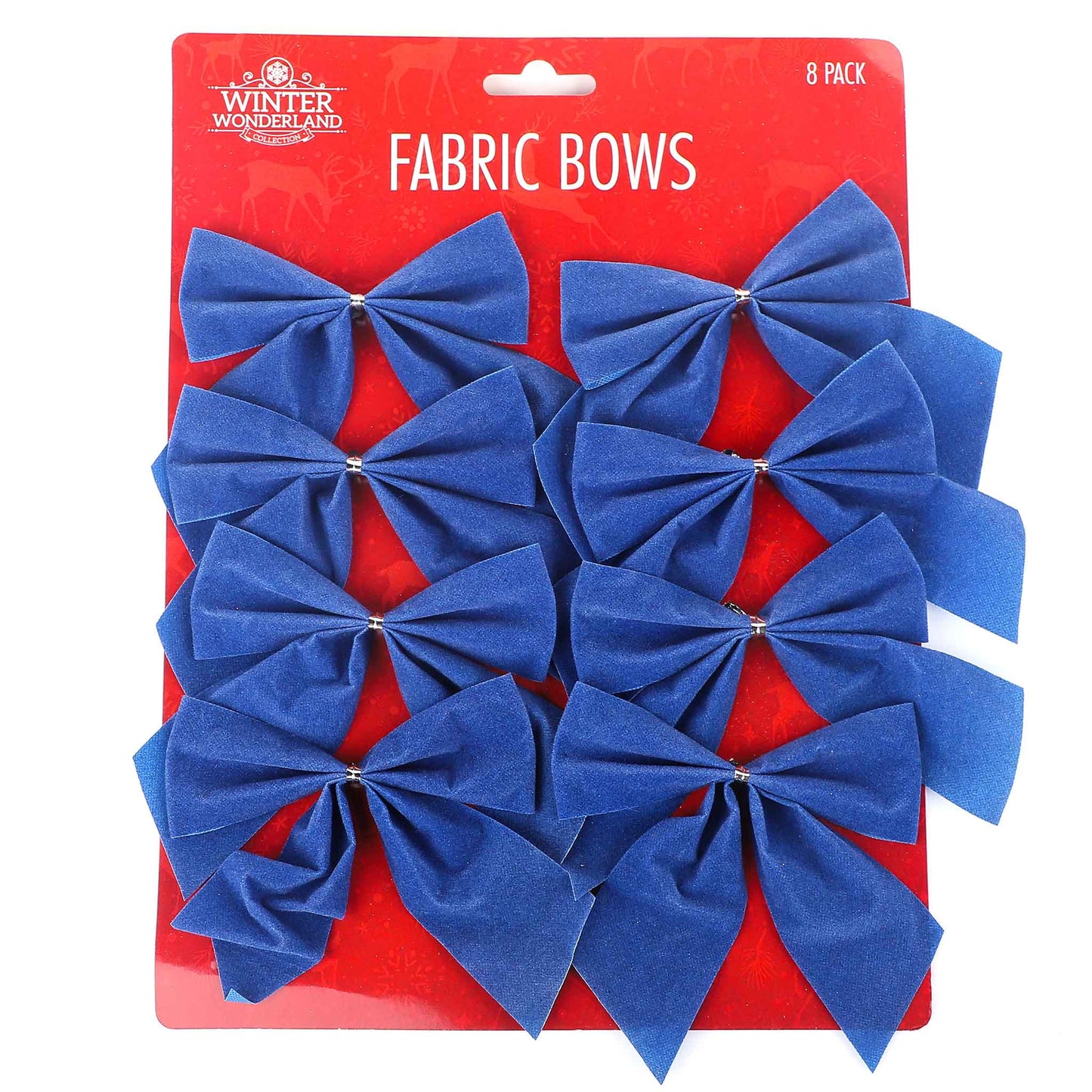 Fabric Bows 8PK