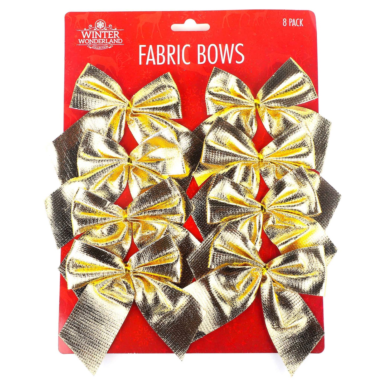 Fabric Bows 8PK