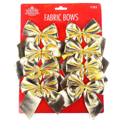 Fabric Bows 8PK