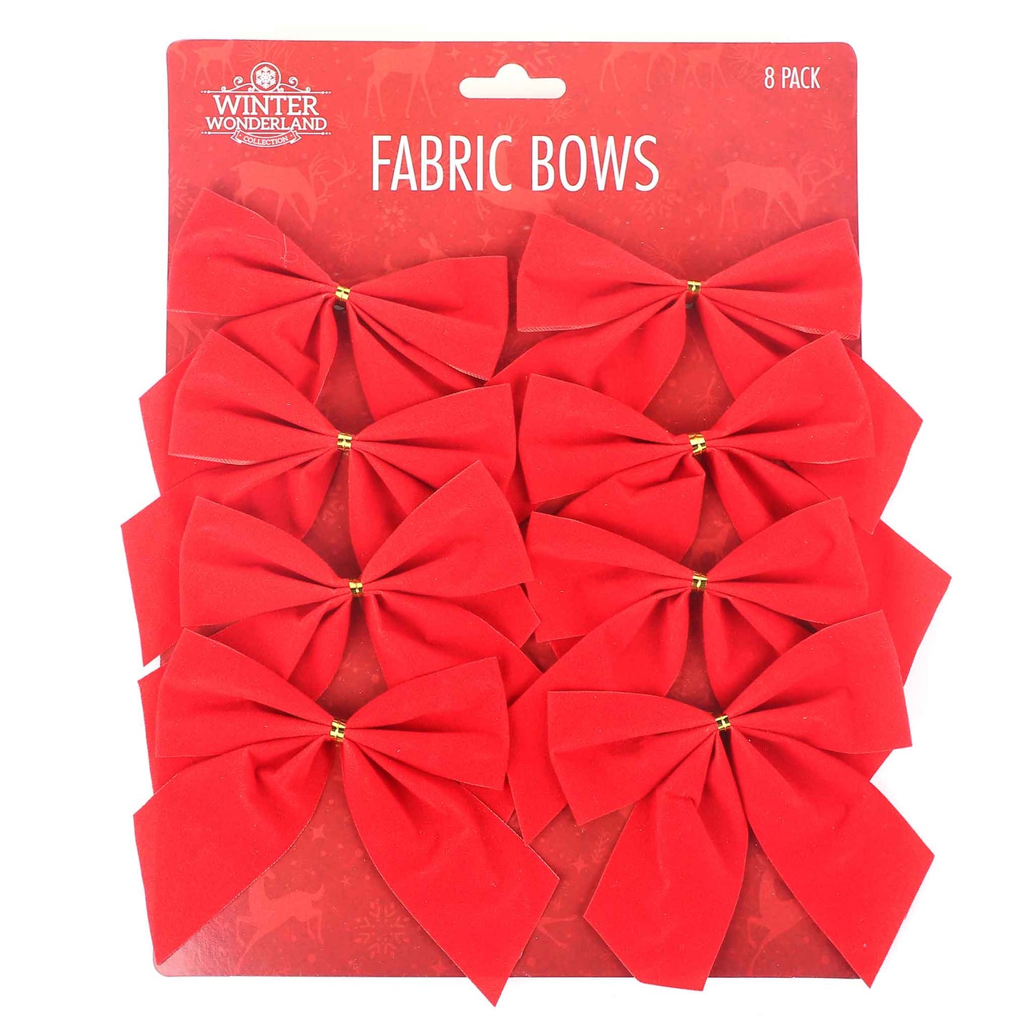 Fabric Bows 8PK