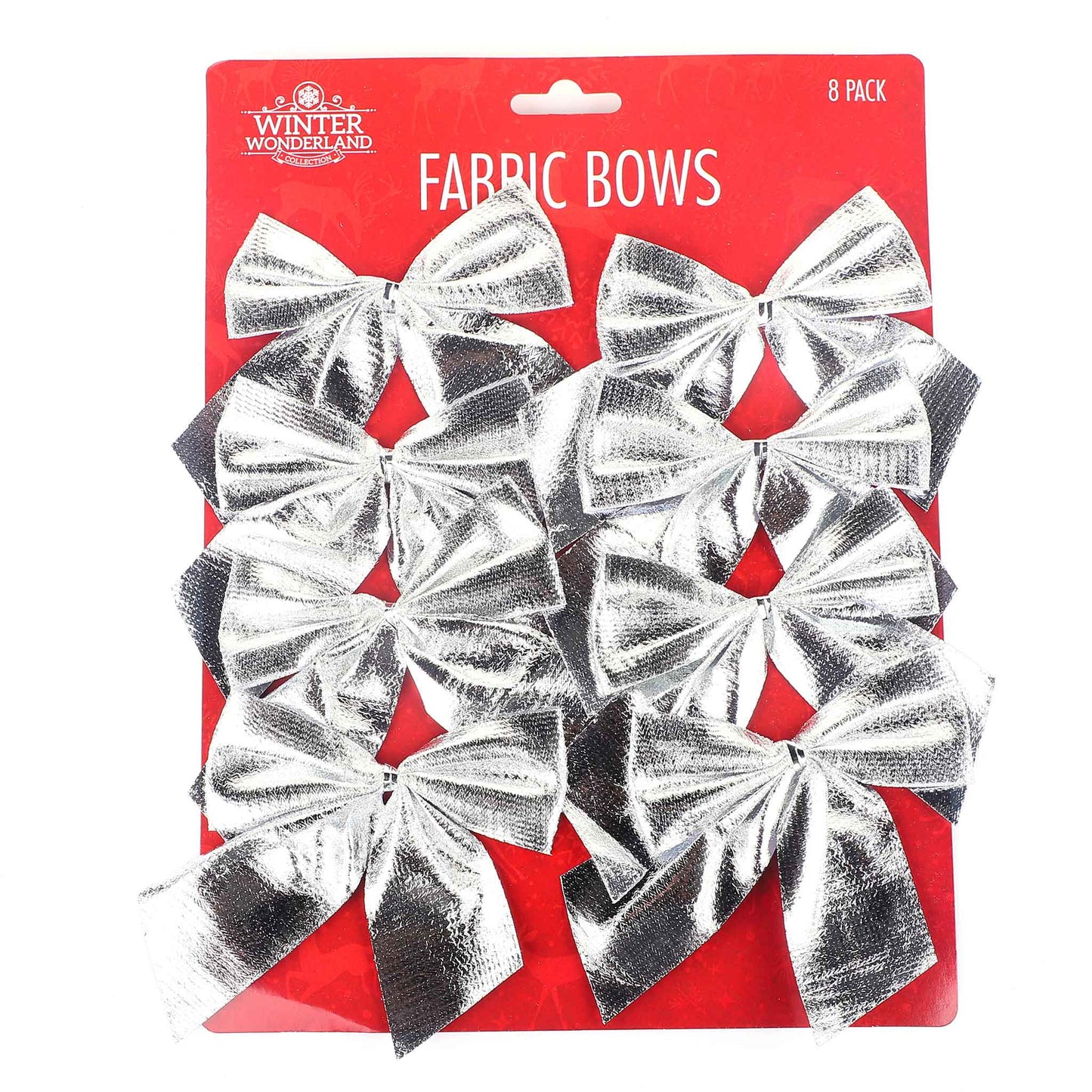 Fabric Bows 8PK
