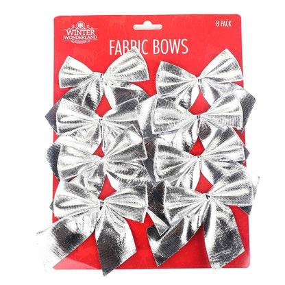 Fabric Bows 8PK