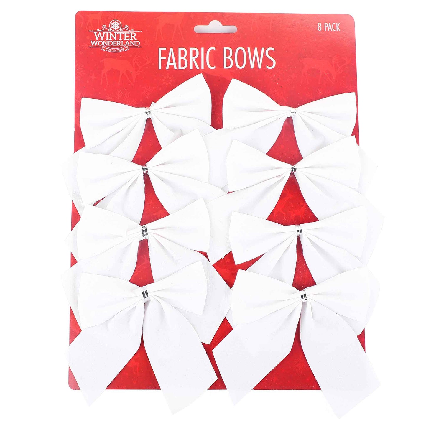 Fabric Bows 8PK