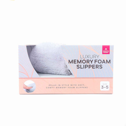Memory Foam Slipper Ladies In Box