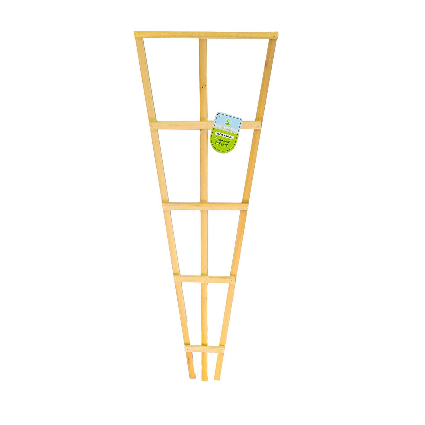 Treated Wood Diamond Trellis 30cmx90cm