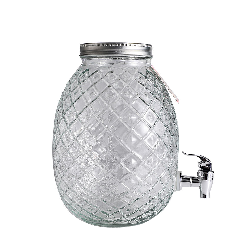 Pineapple Drink Glass Dispenser
